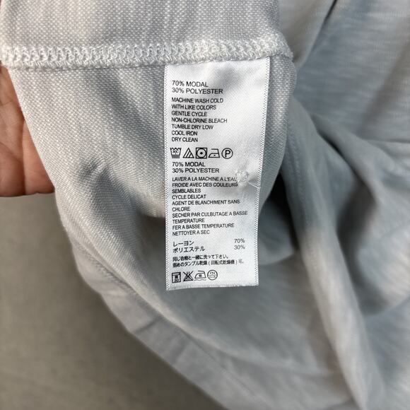 Tommy Bahama Polo Shirt Men's XL Gray Short Sleeve Collared Logo Modal Blend - Picture 6 of 9